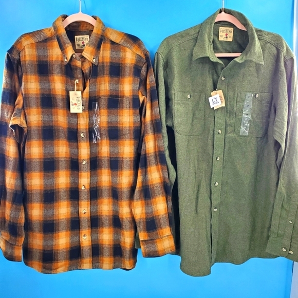 RedHead Other - TWO Redhead NWT men's shirts LT